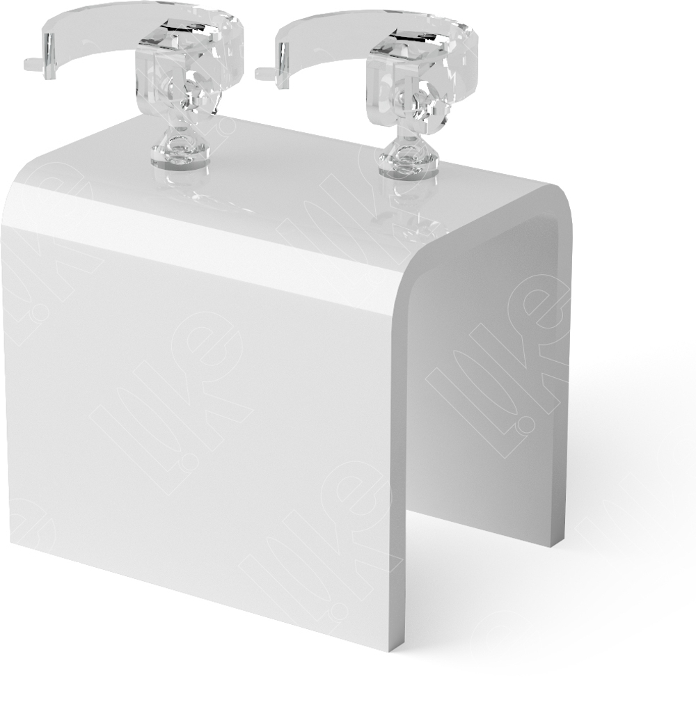 Подставка для 2 колец/2 кольцедержателя/ПЭТ карман для бирки