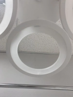 Люстра потолочная RINGO  LED*72W белый цвет