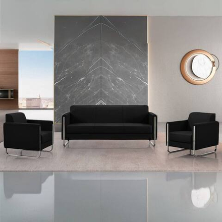 Комплект диван+2 кресла 9990 3+1+1 grey pu