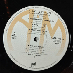 Винтажная виниловая пластинка LP Wes Montgomery A Day In The Life (Japan 1981) (No Obi) Eleanor Rigby
