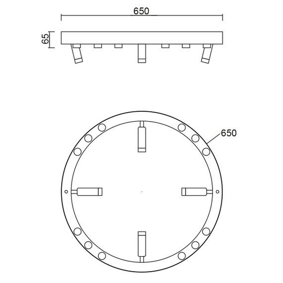 Потолочный светильник Vele Luce Satellite VL7172L12