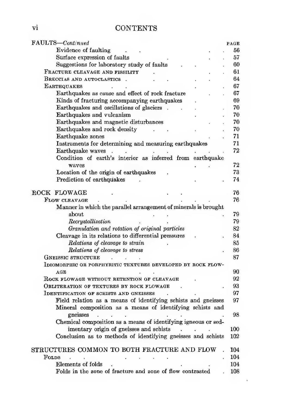 Structural geology | C.K. Leith