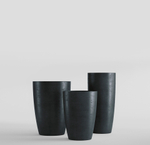 Кашпо, коллекция Concrete (Midnight), форма CONUS