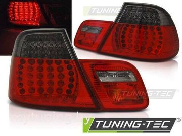 Задние фонари для BMW 3 E46 Coupe (03-06) LED Red Smoke