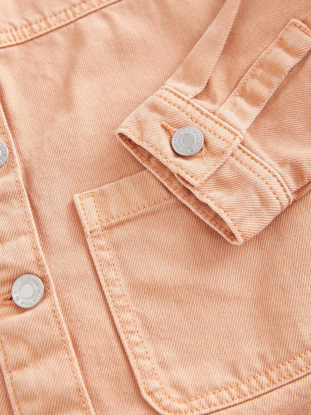 Куртка джинсовая для девочки Next B54-830, Песочный