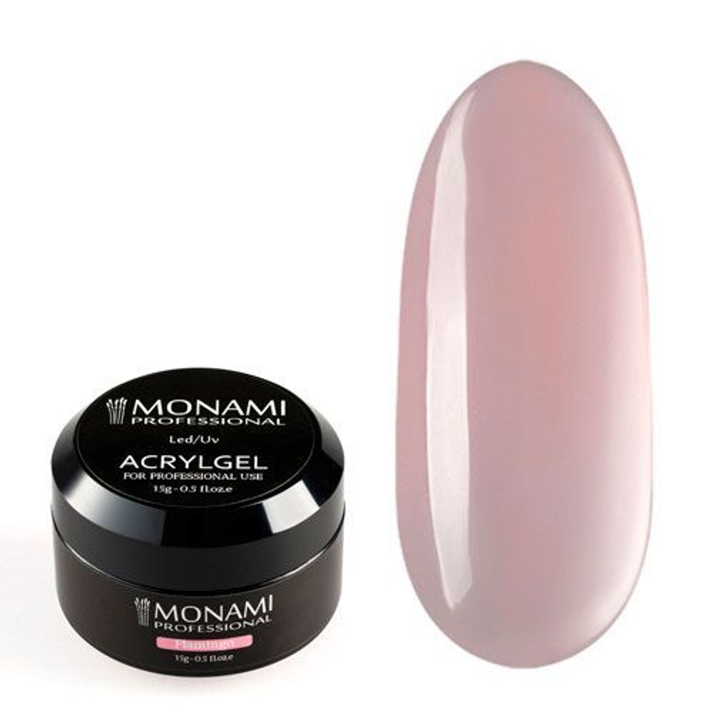 Monami AcrylGel Flamingo, 15 гр (шайба)