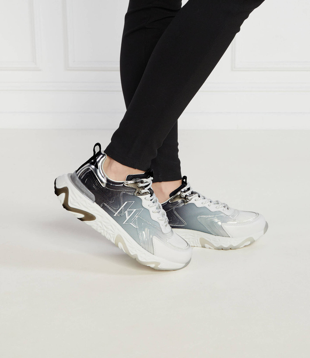 Кроссовки BLAZE Monogram Pyro Fade Karl Lagerfeld - белый(KL62433)