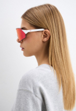 Спортивные очки AVEO Cornea / White / Red Mirror Lens