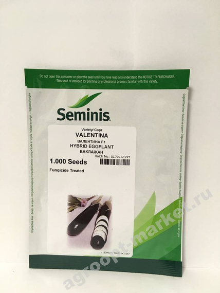 ВАЛЕНТИНА F1 семена баклажана (Seminis | Alexagro) – фото 8