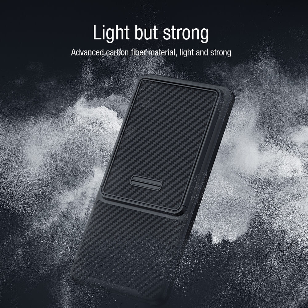 Чехол Nillkin Sinthetic fiber S Case с защитой камеры для Huawei Mate 50 Pro