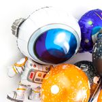 Шар (33"/84 см) Фигура, Космонавт