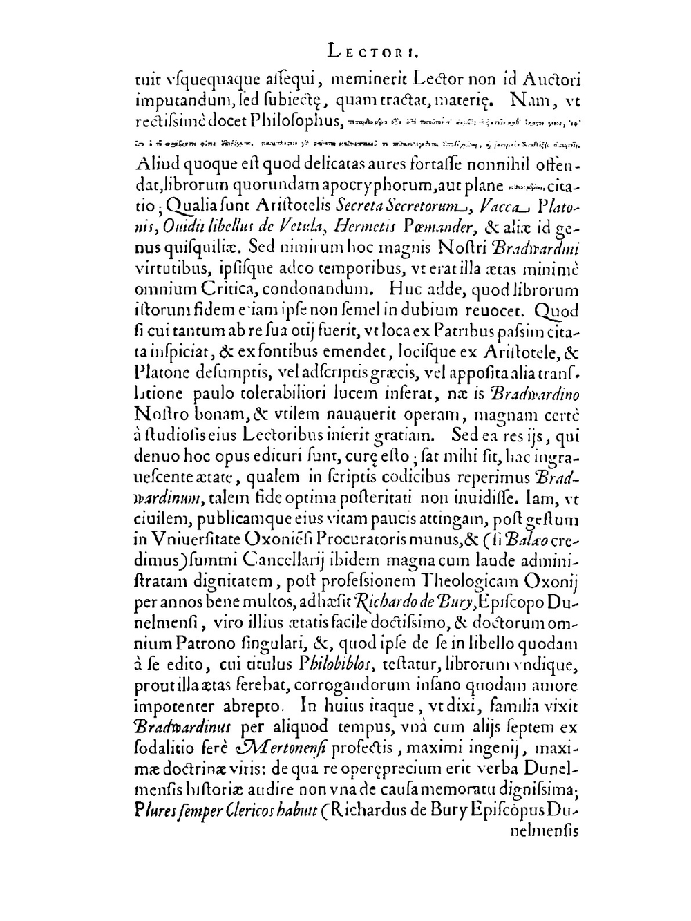 De causa Dei contra Pelagium et de virtute causarum | Thomas Bradwardine