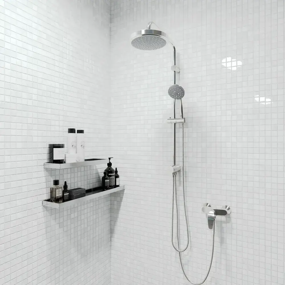 Мозаика стеклянная КерамограД 30,5х30,5см MC001/10 сеток