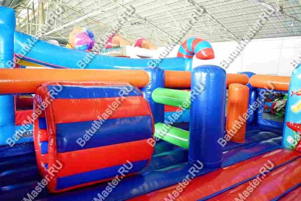 Популярный надувной батут "Приключения Золотой рыбки"