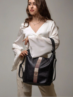 GERA Сумка-рюкзак женская через плечо, трансформер