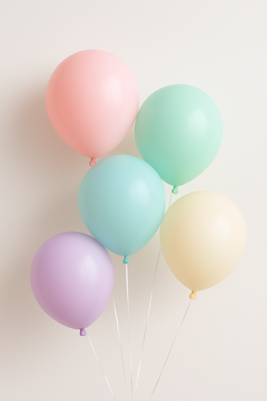 Набор воздушных шаров 5шт"Макарунс"