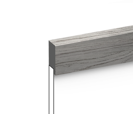 Финишный молдинг декорированный HiWood, 270x5 см