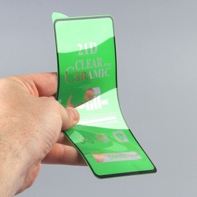 Стекло Ceramic Samsung Galaxy A72 5G противоударное, в тех.упак. (в комп. 25 шт), 012537 Черный