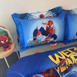 Постельное белье DISNEY 1.5 Полуторка Сатин Человек Паук