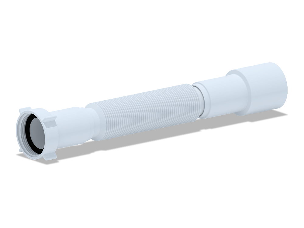 Сифон G106 гофрированный 1 1/2"х40/50 (АниПласт)