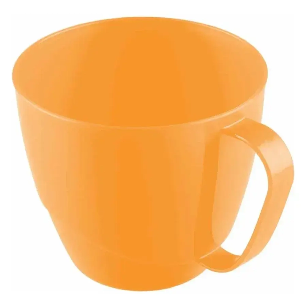 КРУЖКА 0,72Л (микс 1) оранжевый темно-бежевый