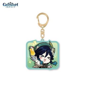 Брелок акриловый Chibi Expressions Character Acrylic Keychain 6976068147374