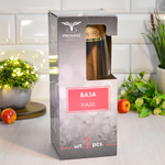 Ваза для цветов "Золотой карат" 26см