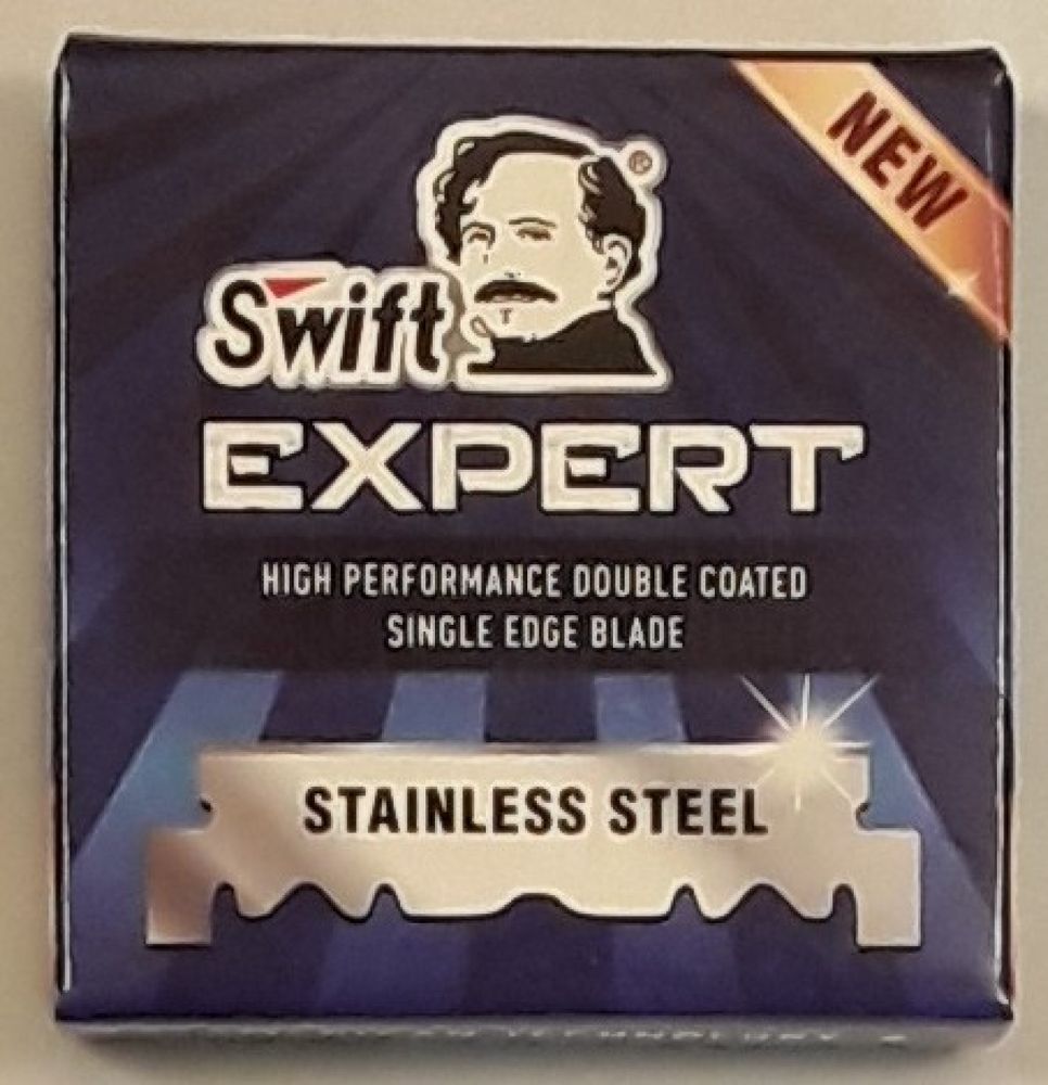 Лезвия Swift Expert USA Stainless Steel односторонние 100шт