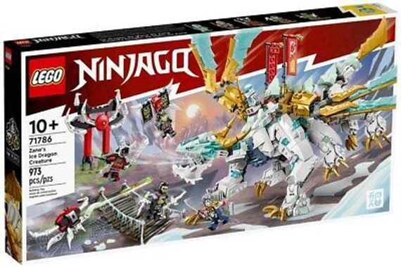 Lego konstruktor Ninjago 71786 Zane#s Ice Dragon Creature