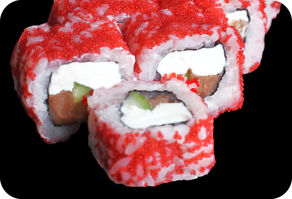 Роллы "Калифорния с Лососем"