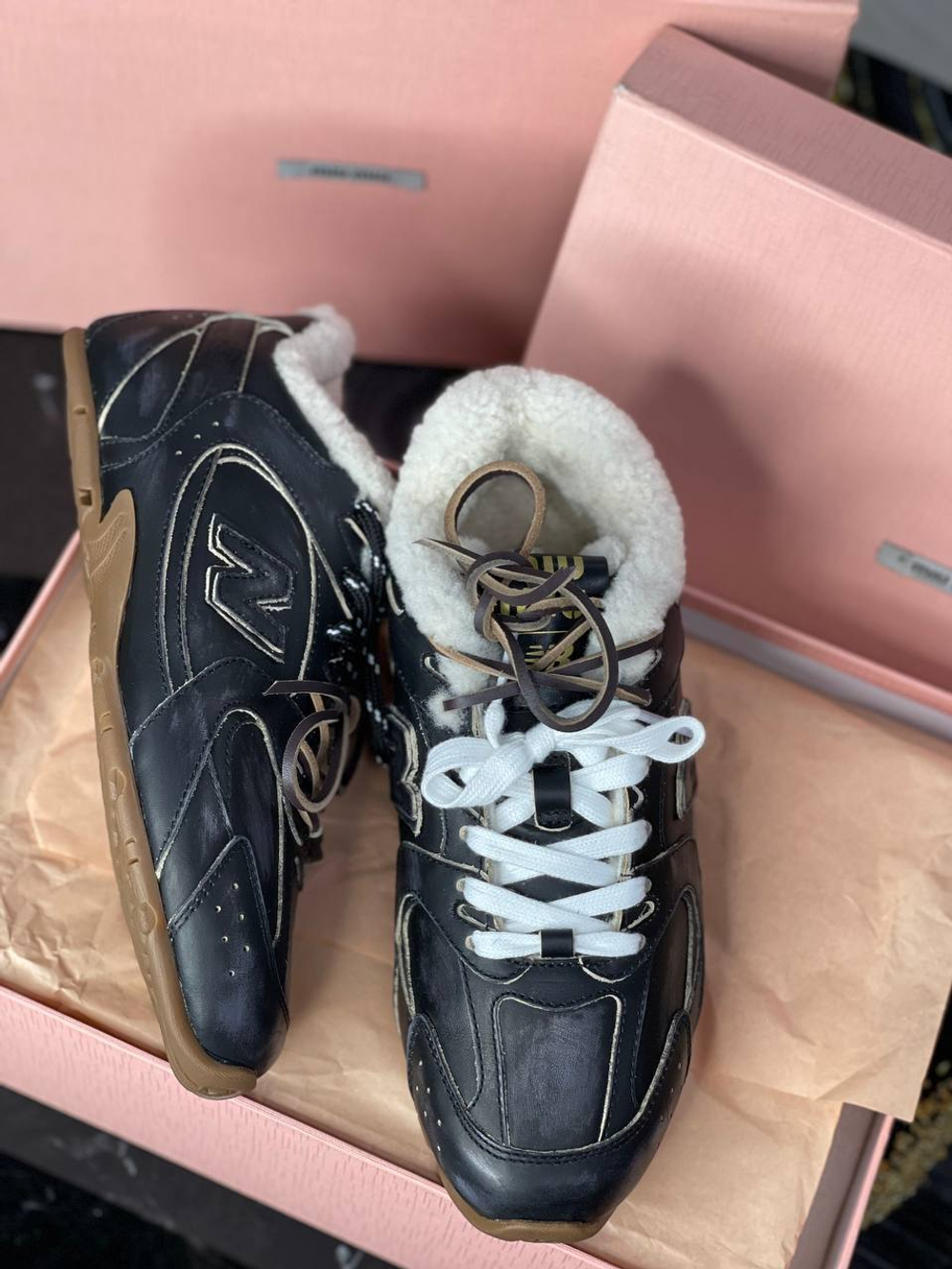 Кроссовки MIU MIU