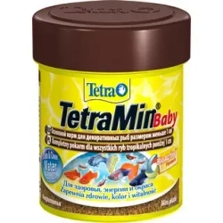Tetramin baby корм для мальков до 1 см мелкая крупа 66 мл (34023)