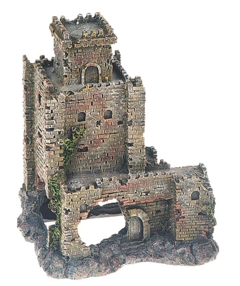 Грот "Замок" 15 см Д х 12,5 см Ш х 19,5 см В, полирезин, Flamingo