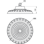 Светильник светодиодный ЭРА SPP-407-090-50K-200 200Вт 5000K IP65 КСС Г 90° гарантия 5 лет
