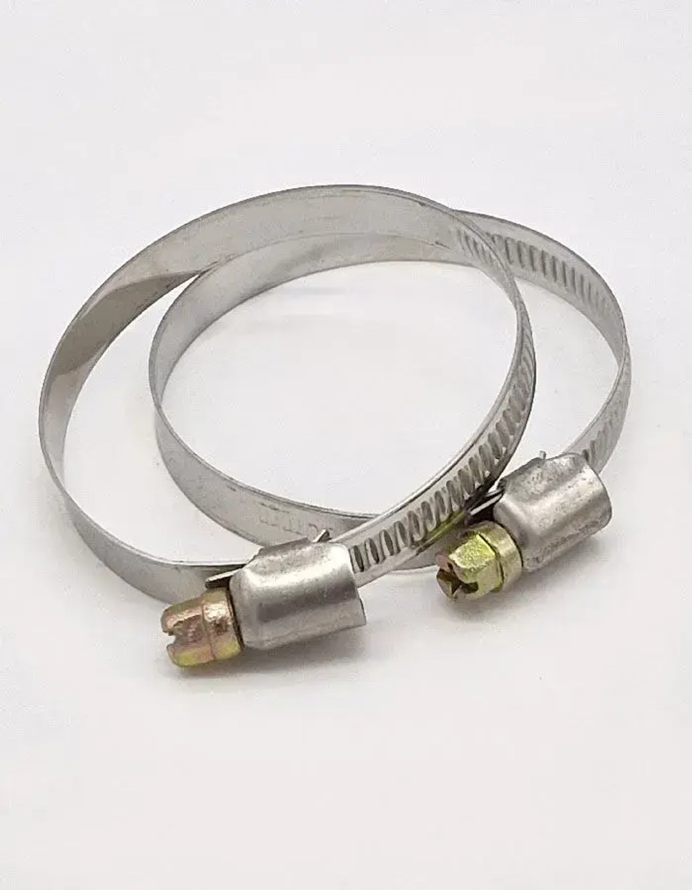 Хомут червячный 40-60 мм, 10 шт нержавеющая сталь