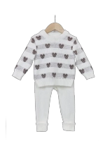 Костюм вязаный детский "Мишки"