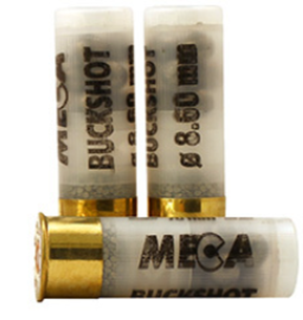 Патрон 12/70 Meca Buck Shot Copper/карт. мед/8,7, коробка 10 шт.