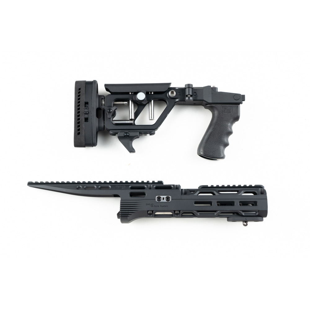 Тактический комплект (приклад, цевье) СВД, Тигр, TG3, алюминий, CNC Guns Custom