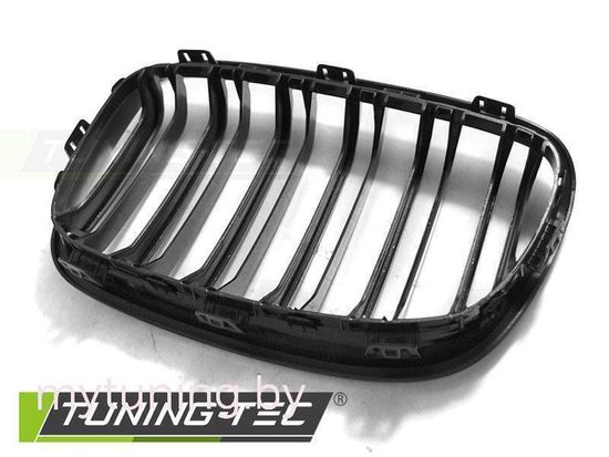 Решетка (ноздри) радиатора GLOSSY BLACK DOUBLE BAR M-LOOK для BMW 1 F20 F21
