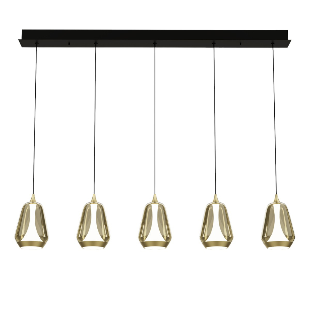 Подвесной светильник MD24001011-5B brass/champagne