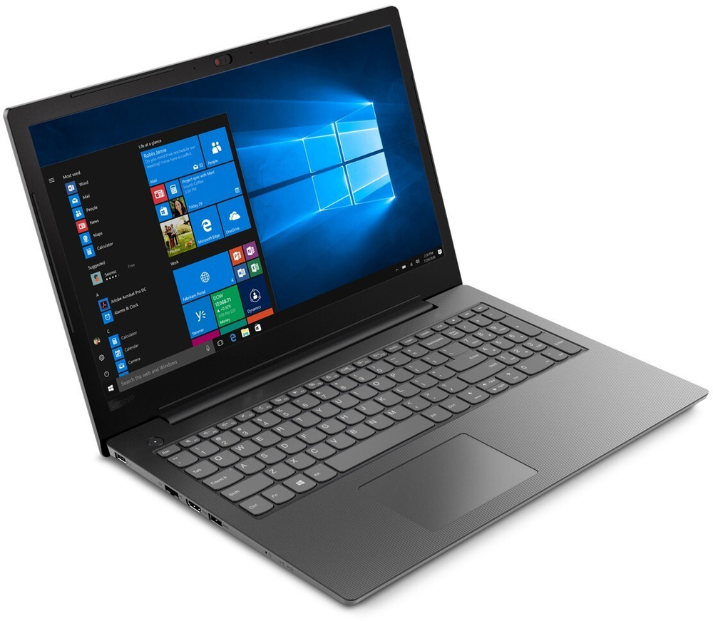 Ноутбук LENOVO V130-15IKB 15.6; 1920x1080 (Full HD), Intel Core i3 7020U, 2300 МГц, 4096 Мб, 256 Гб SSD, Intel HD Graphics 620, Wi-Fi, Bluetooth, Cam, DOS, серый 81HN00XURU