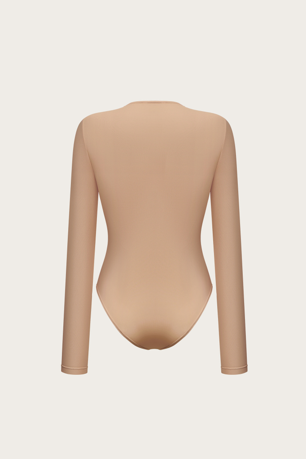 БОДИ ИЗ БЕЖЕВОГО БИФЛЕКСА