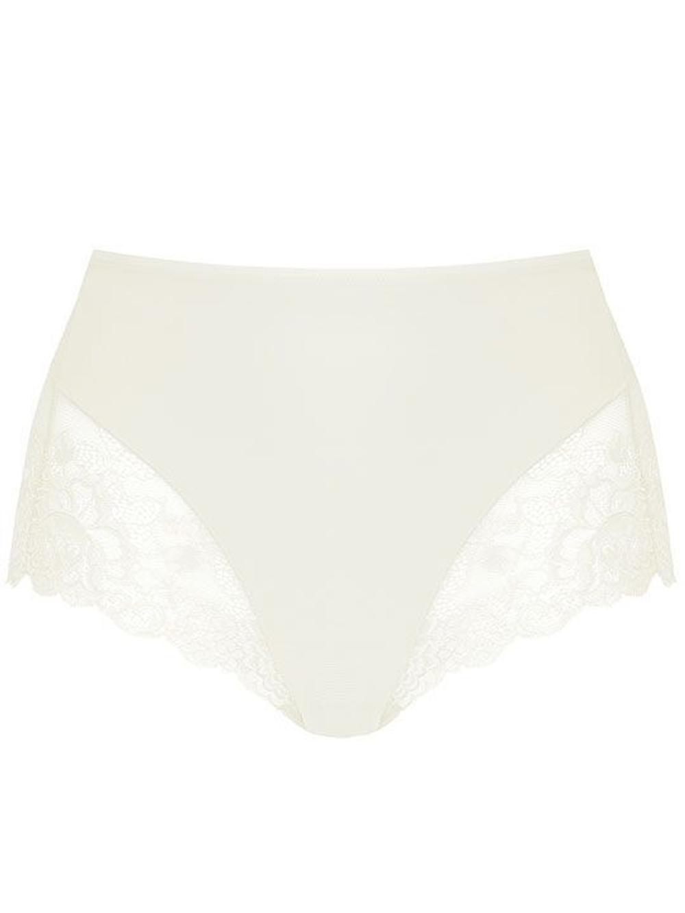 Трусики-слипы с кружевом Greta (Размер: XXXL) (Цвет: черный)