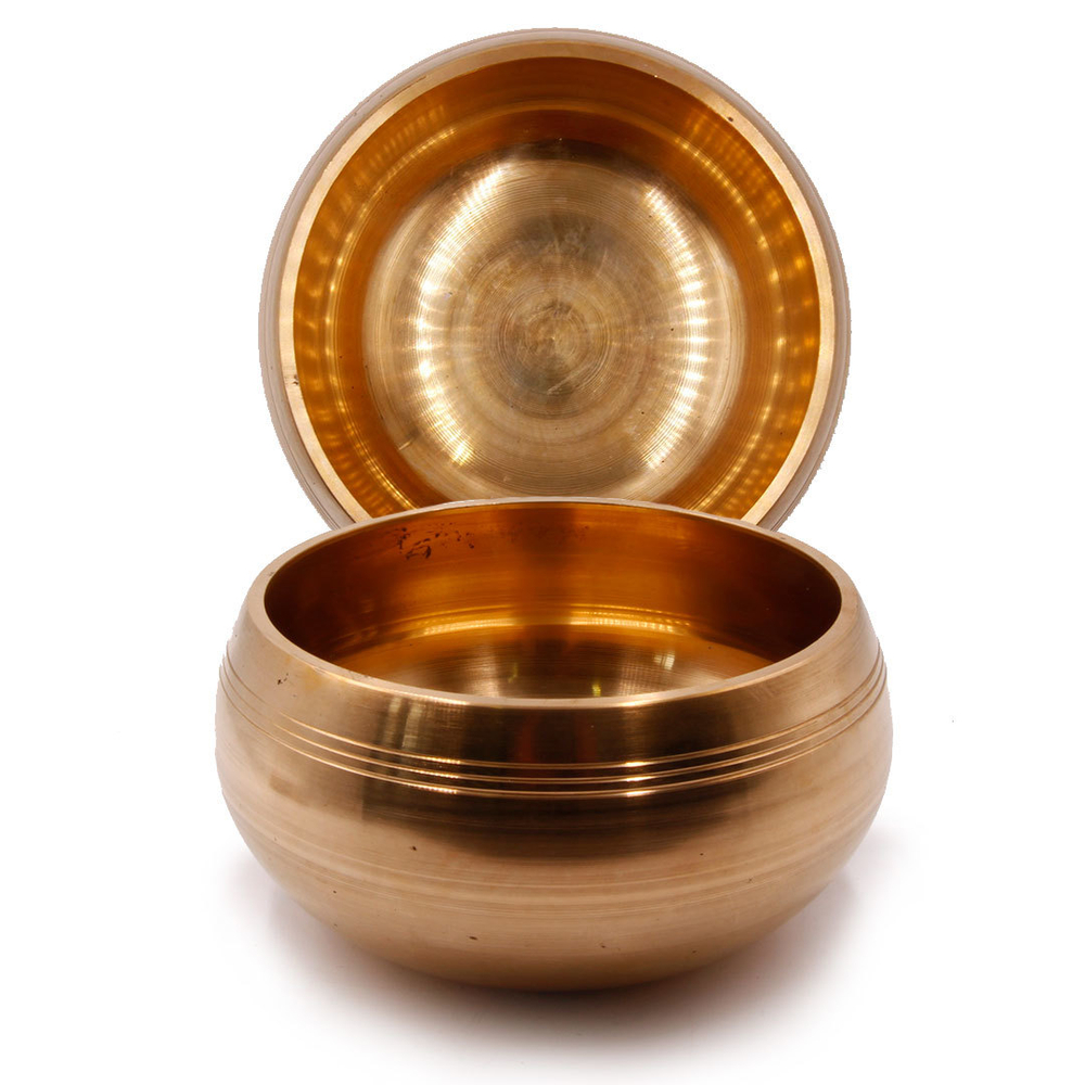 Чаша поющая Gold 7 для лечения и медитации, d-10,5 см