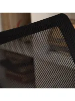 Кресло BRABIX "Fly MG-396", с подлокотниками, сетка, черное, 532083