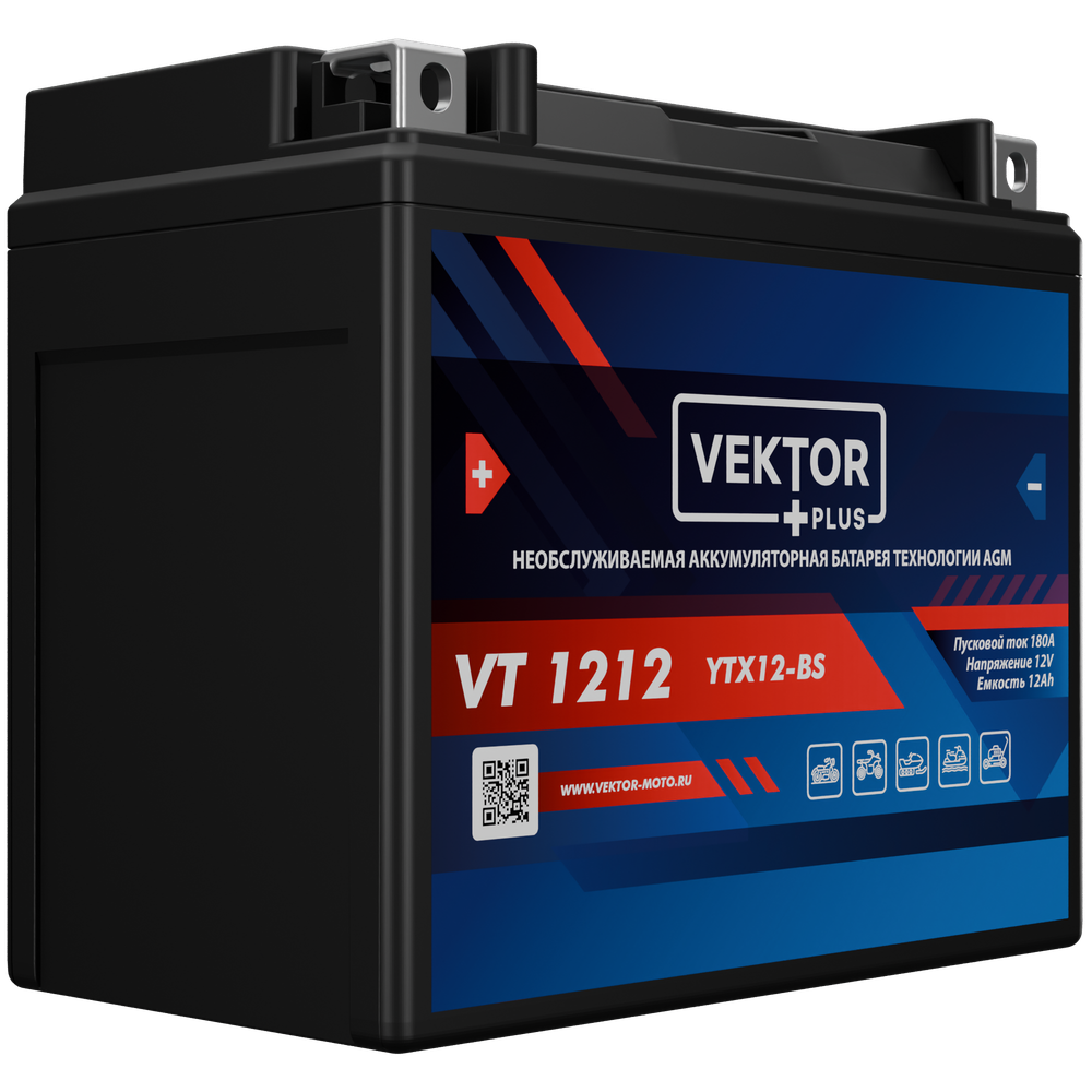VEKTOR VT 1212 аккумулятор