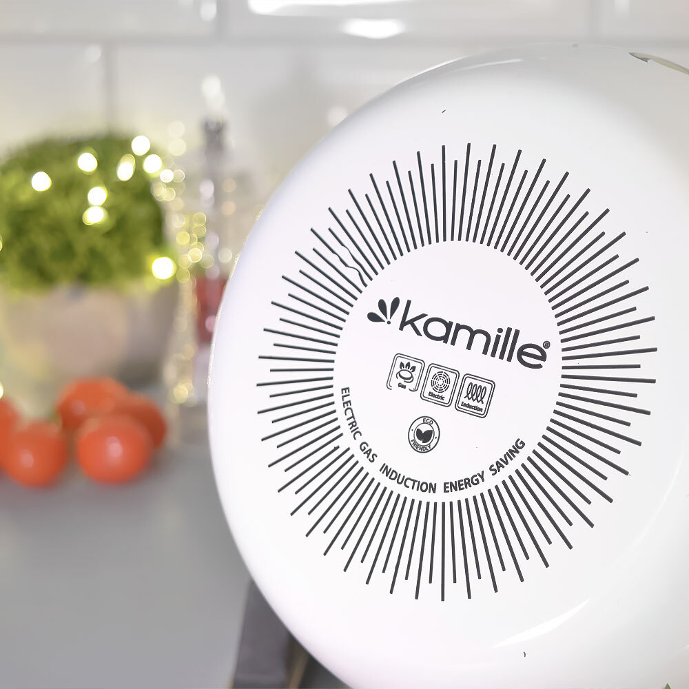 Чайник 2,2л со свистком эмалированный, 1030