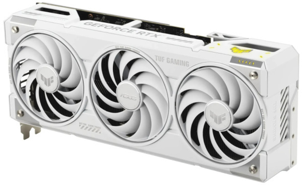Видеокарта ASUS GeForce RTX 5070 TI TUF BTF OC WHITE (TUF-RTX5070TI-O16G-BTFWHITE)