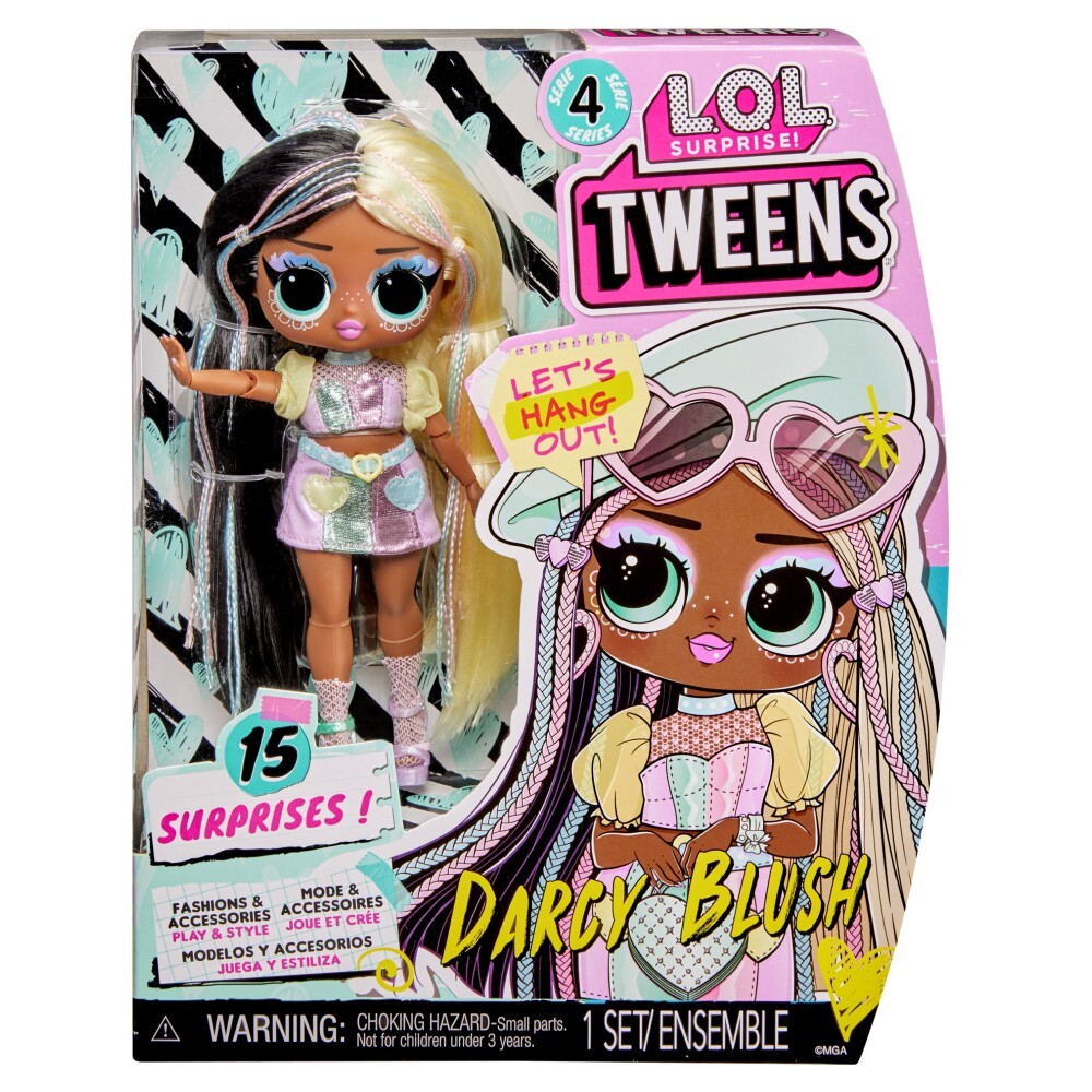 LOL SURPRISE - Кукла LOL Tweens Darcy Blush Series 4 588740 / артикул   588702EUC 588740  / GTIN 035051588740