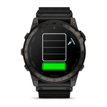 Смарт часы Garmin Tactix 7 Amoled edition, черный нейлоновый ремешок